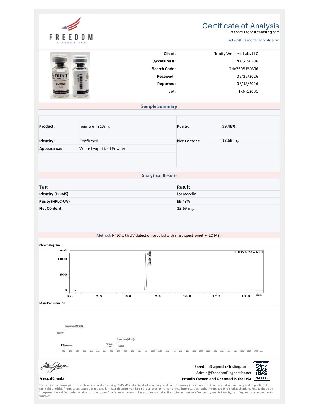 Ipamorelin 10mg 5-15-26 Ipamorelin - Image 2